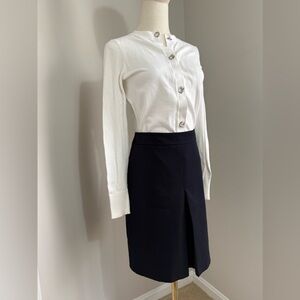 Women’s Navy blue office wear mini skirt size small